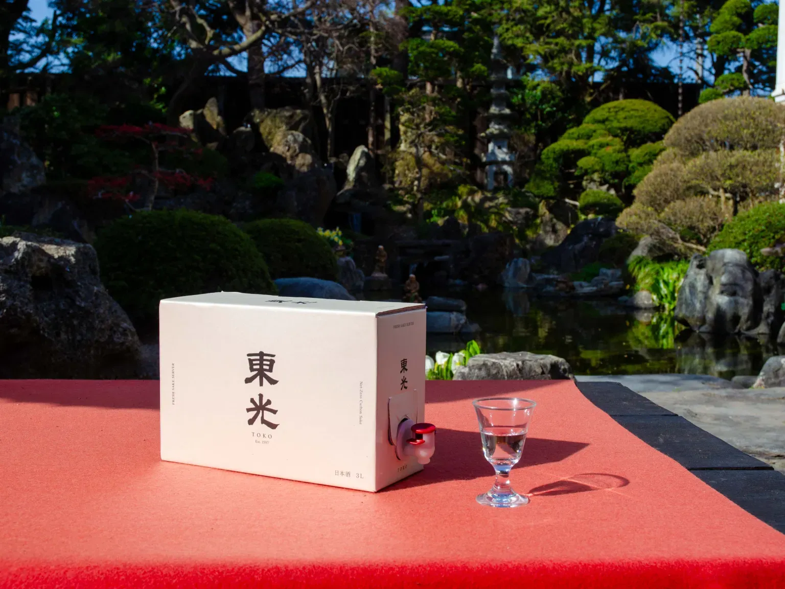 Boxed sake has become popular in Japan, thanks to one of the country's oldest breweries.