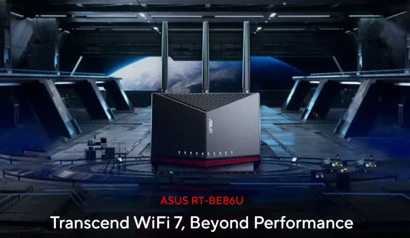 ASUS Debuts RT-BE86U Wi-Fi 7 Router