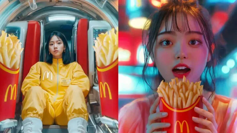 McDonald's Japan Launches AI-Powered Ad to Promote Its Fries