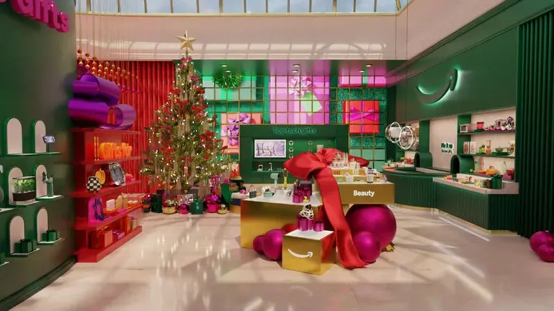 Amazon Unveils Virtual Holiday Shop with 3D Technology