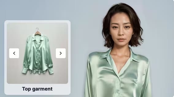 Vmake AI Transforms Flatlay Images into Realistic On-Model Photos